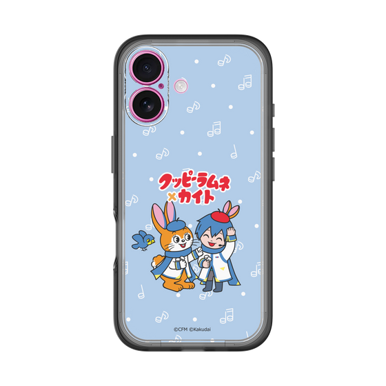 スリムプロテクションプレミアムケース［ 初音ミク×クッピーラムネ - KAITO×クッピー - デフォルメイラスト ］