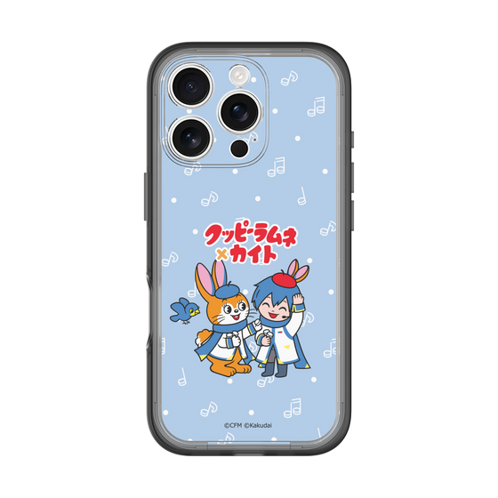 スリムプロテクションプレミアムケース［ 初音ミク×クッピーラムネ - KAITO×クッピー - デフォルメイラスト ］