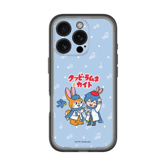 スリムプロテクションプレミアムケース［ 初音ミク×クッピーラムネ - KAITO×クッピー - デフォルメイラスト ］