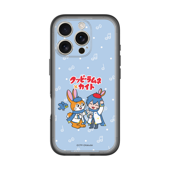 スリムプロテクションプレミアムケース［ 初音ミク×クッピーラムネ - KAITO×クッピー - デフォルメイラスト ］