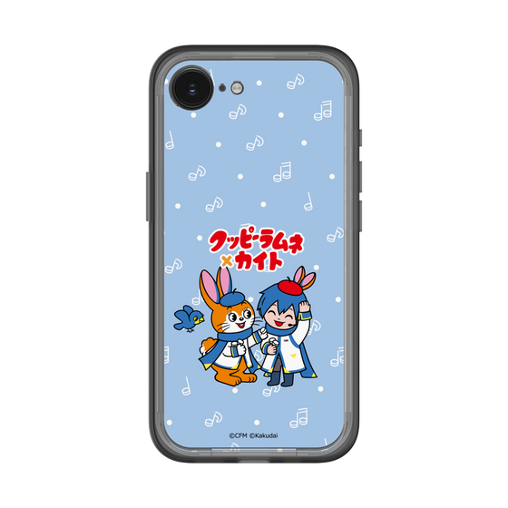 スリムプロテクションプレミアムケース［ 初音ミク×クッピーラムネ - KAITO×クッピー - デフォルメイラスト ］