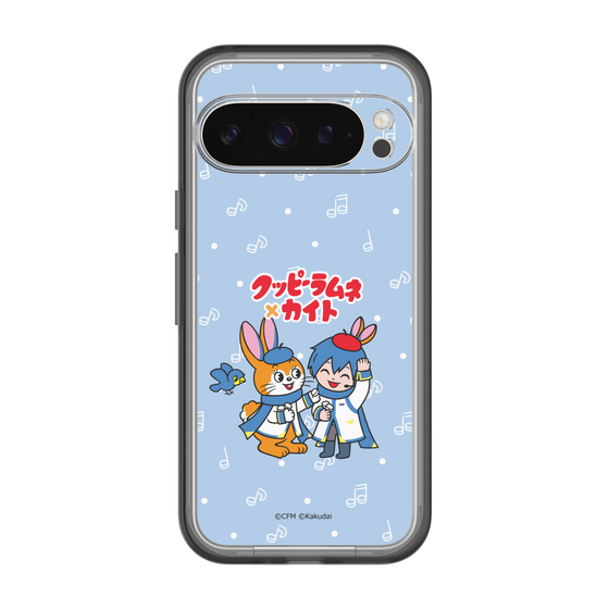 スリムプロテクションプレミアムケース［ 初音ミク×クッピーラムネ - KAITO×クッピー - デフォルメイラスト ］