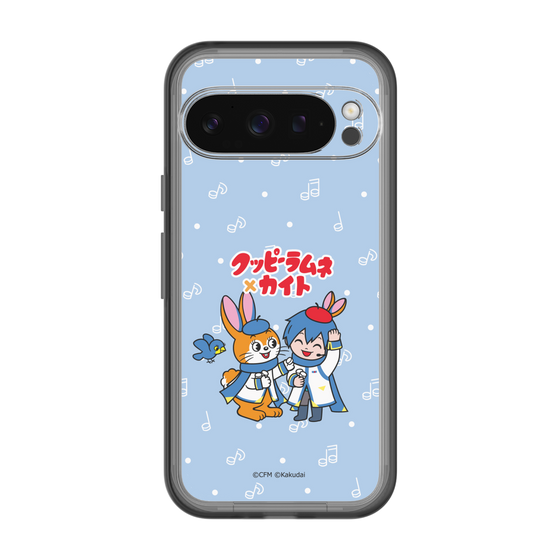 スリムプロテクションプレミアムケース［ 初音ミク×クッピーラムネ - KAITO×クッピー - デフォルメイラスト ］