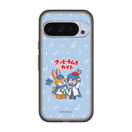スリムプロテクションプレミアムケース［ 初音ミク×クッピーラムネ - KAITO×クッピー - デフォルメイラスト ］