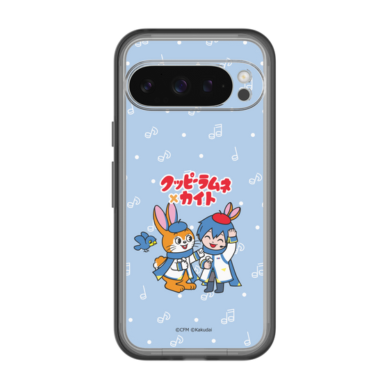 スリムプロテクションプレミアムケース［ 初音ミク×クッピーラムネ - KAITO×クッピー - デフォルメイラスト ］