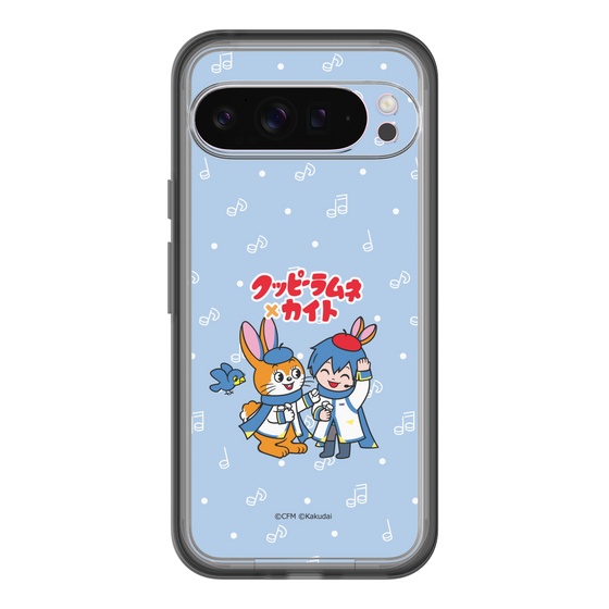 スリムプロテクションプレミアムケース［ 初音ミク×クッピーラムネ - KAITO×クッピー - デフォルメイラスト ］