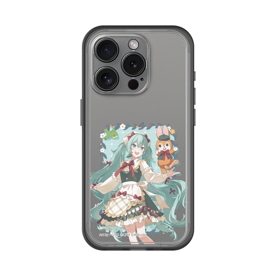 スリムプロテクションプレミアムケース［ 初音ミク×クッピーラムネ - 初音ミク×クッピー - 等身イラスト1 ］