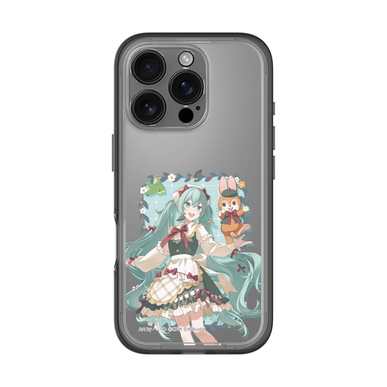 スリムプロテクションプレミアムケース［ 初音ミク×クッピーラムネ - 初音ミク×クッピー - 等身イラスト1 ］