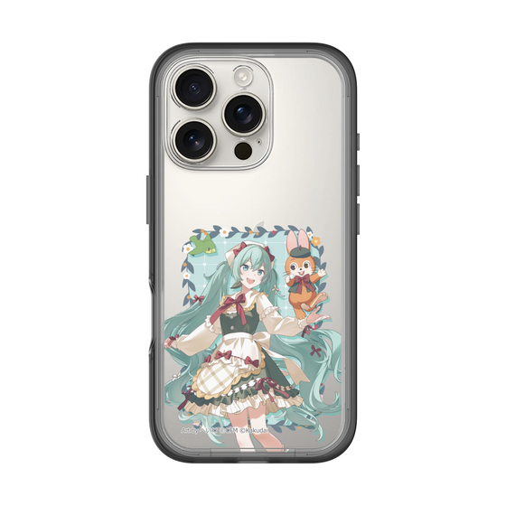 スリムプロテクションプレミアムケース［ 初音ミク×クッピーラムネ - 初音ミク×クッピー - 等身イラスト1 ］