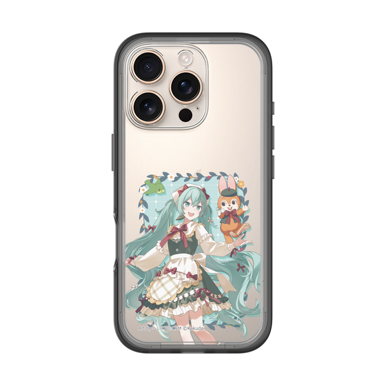スリムプロテクションプレミアムケース［ 初音ミク×クッピーラムネ - 初音ミク×クッピー - 等身イラスト1 ］