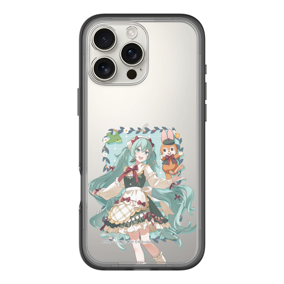 スリムプロテクションプレミアムケース［ 初音ミク×クッピーラムネ - 初音ミク×クッピー - 等身イラスト1 ］