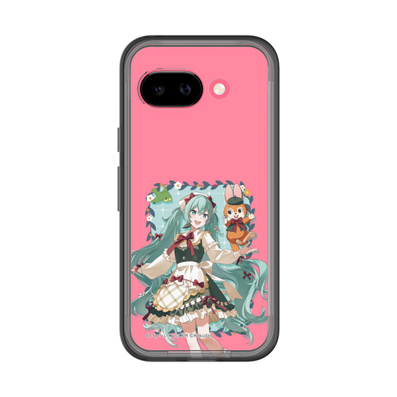スリムプロテクションプレミアムケース［ 初音ミク×クッピーラムネ - 初音ミク×クッピー - 等身イラスト1 ］