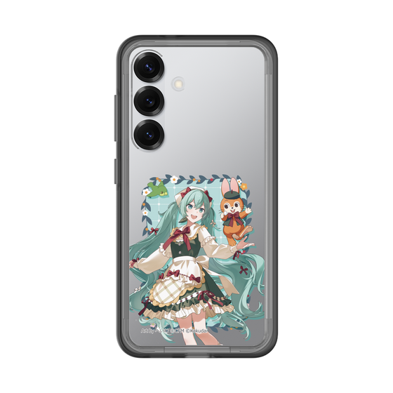 スリムプロテクションプレミアムケース［ 初音ミク×クッピーラムネ - 初音ミク×クッピー - 等身イラスト1 ］