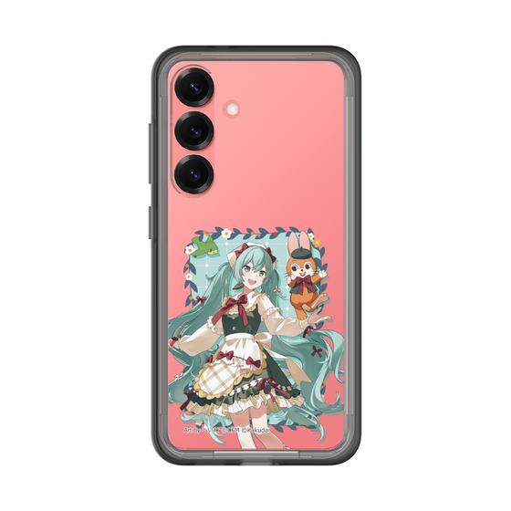 スリムプロテクションプレミアムケース［ 初音ミク×クッピーラムネ - 初音ミク×クッピー - 等身イラスト1 ］