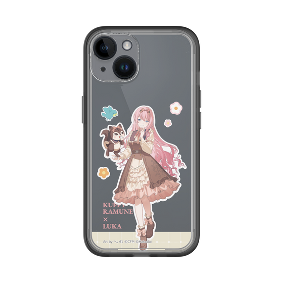スリムプロテクションプレミアムケース［ 初音ミク×クッピーラムネ - 巡音ルカ×ラム - 等身イラスト2 ］