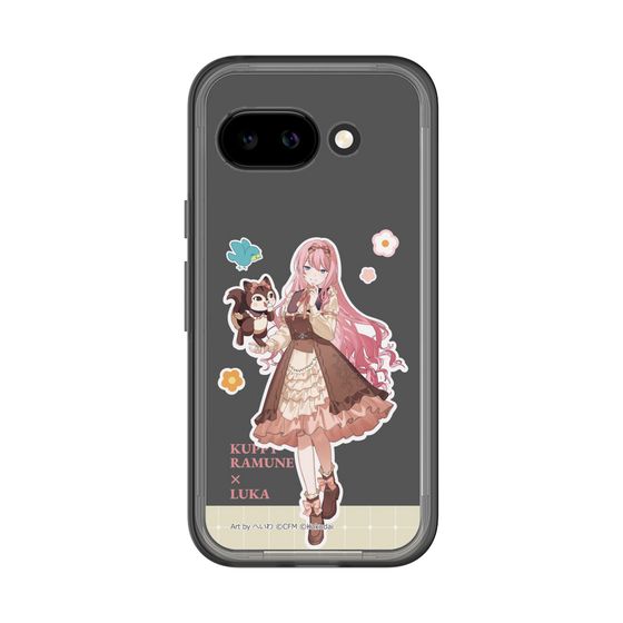 スリムプロテクションプレミアムケース［ 初音ミク×クッピーラムネ - 巡音ルカ×ラム - 等身イラスト2 ］