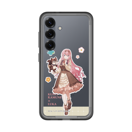 スリムプロテクションプレミアムケース［ 初音ミク×クッピーラムネ - 巡音ルカ×ラム - 等身イラスト2 ］