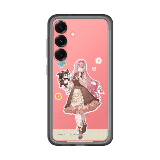 スリムプロテクションプレミアムケース［ 初音ミク×クッピーラムネ - 巡音ルカ×ラム - 等身イラスト2 ］