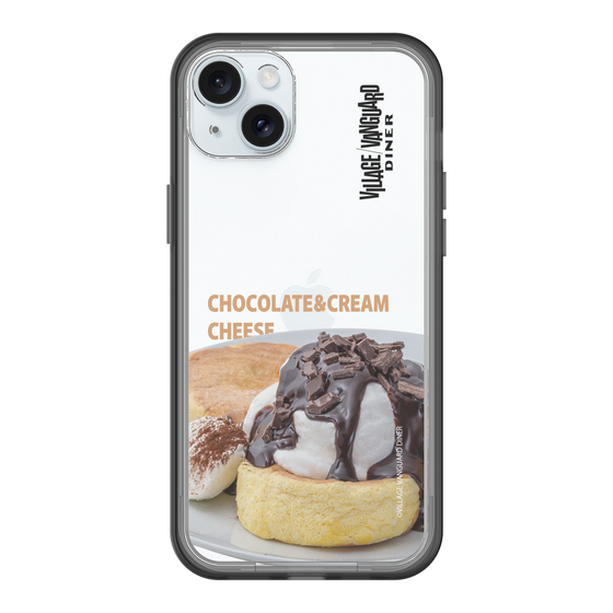 スリムプロテクションプレミアムケース［ ヴィレッジヴァンガードダイナー - チョコレート&クリームチーズパンケーキ ］