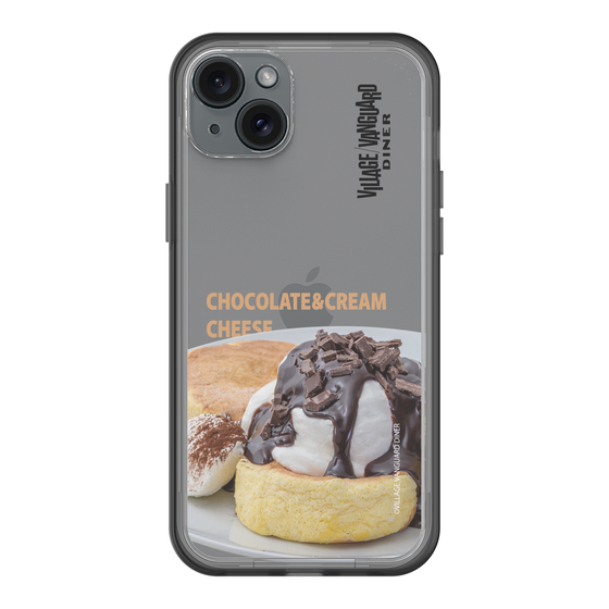 スリムプロテクションプレミアムケース［ ヴィレッジヴァンガードダイナー - チョコレート&クリームチーズパンケーキ ］