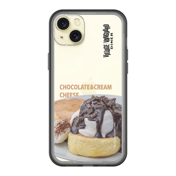 スリムプロテクションプレミアムケース［ ヴィレッジヴァンガードダイナー - チョコレート&クリームチーズパンケーキ ］
