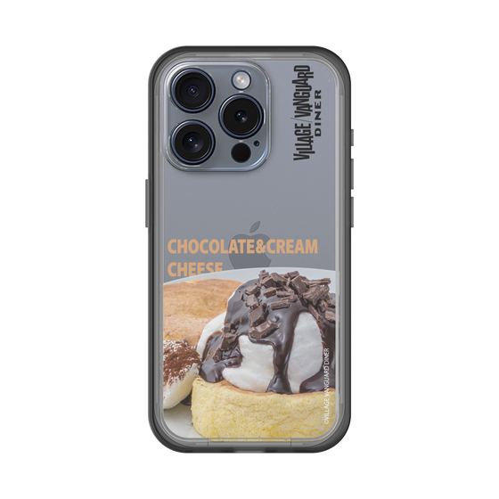 スリムプロテクションプレミアムケース［ ヴィレッジヴァンガードダイナー - チョコレート&クリームチーズパンケーキ ］