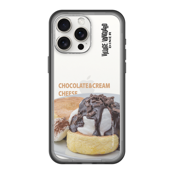 スリムプロテクションプレミアムケース［ ヴィレッジヴァンガードダイナー - チョコレート&クリームチーズパンケーキ ］