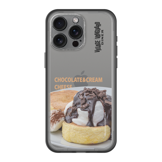 スリムプロテクションプレミアムケース［ ヴィレッジヴァンガードダイナー - チョコレート&クリームチーズパンケーキ ］