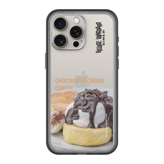 スリムプロテクションプレミアムケース［ ヴィレッジヴァンガードダイナー - チョコレート&クリームチーズパンケーキ ］