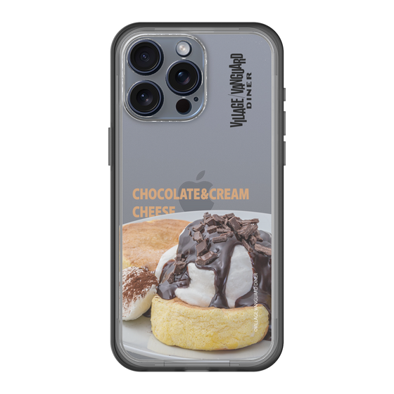 スリムプロテクションプレミアムケース［ ヴィレッジヴァンガードダイナー - チョコレート&クリームチーズパンケーキ ］