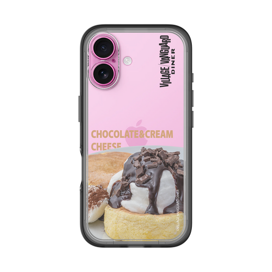 スリムプロテクションプレミアムケース［ ヴィレッジヴァンガードダイナー - チョコレート&クリームチーズパンケーキ ］