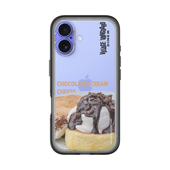 スリムプロテクションプレミアムケース［ ヴィレッジヴァンガードダイナー - チョコレート&クリームチーズパンケーキ ］