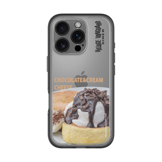 スリムプロテクションプレミアムケース［ ヴィレッジヴァンガードダイナー - チョコレート&クリームチーズパンケーキ ］
