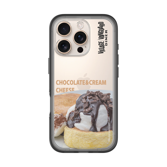 スリムプロテクションプレミアムケース［ ヴィレッジヴァンガードダイナー - チョコレート&クリームチーズパンケーキ ］