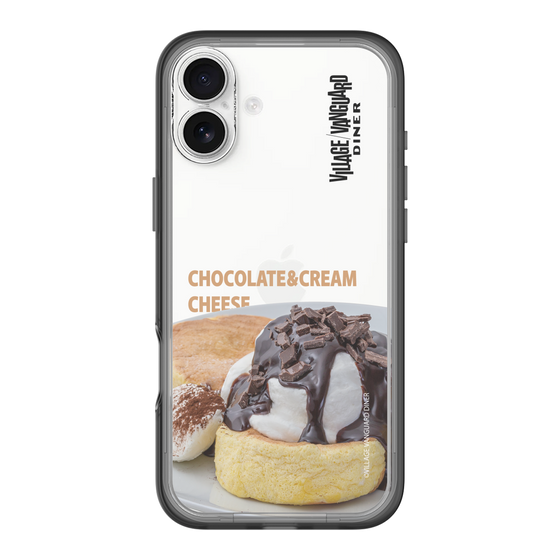 スリムプロテクションプレミアムケース［ ヴィレッジヴァンガードダイナー - チョコレート&クリームチーズパンケーキ ］