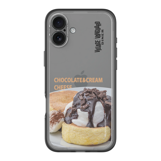 スリムプロテクションプレミアムケース［ ヴィレッジヴァンガードダイナー - チョコレート&クリームチーズパンケーキ ］