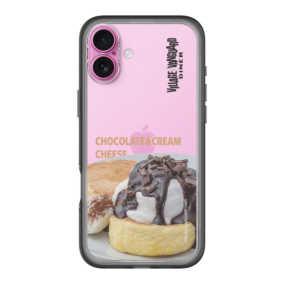 スリムプロテクションプレミアムケース［ ヴィレッジヴァンガードダイナー - チョコレート&クリームチーズパンケーキ ］