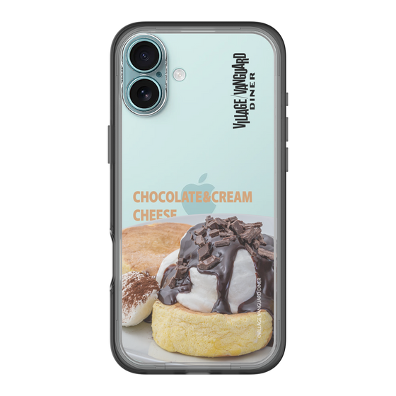 スリムプロテクションプレミアムケース［ ヴィレッジヴァンガードダイナー - チョコレート&クリームチーズパンケーキ ］