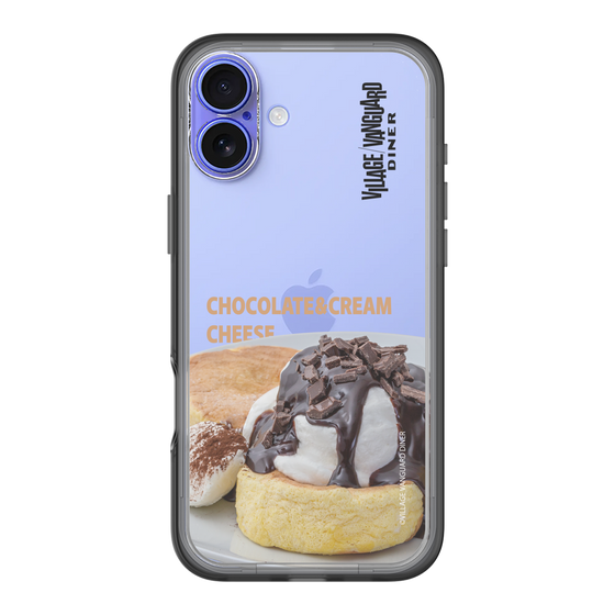 スリムプロテクションプレミアムケース［ ヴィレッジヴァンガードダイナー - チョコレート&クリームチーズパンケーキ ］