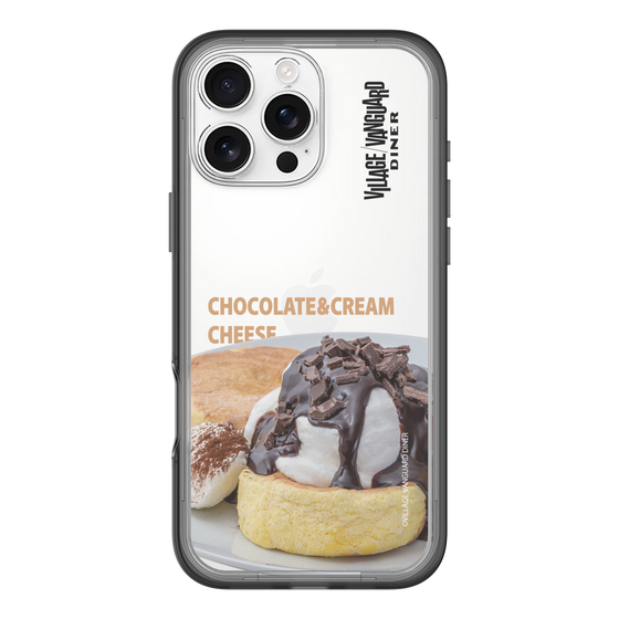 スリムプロテクションプレミアムケース［ ヴィレッジヴァンガードダイナー - チョコレート&クリームチーズパンケーキ ］