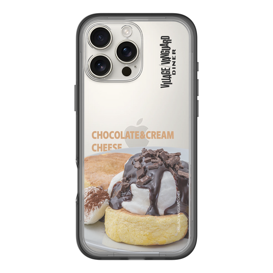 スリムプロテクションプレミアムケース［ ヴィレッジヴァンガードダイナー - チョコレート&クリームチーズパンケーキ ］
