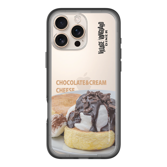 スリムプロテクションプレミアムケース［ ヴィレッジヴァンガードダイナー - チョコレート&クリームチーズパンケーキ ］