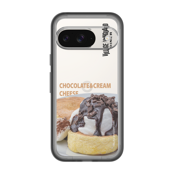 スリムプロテクションプレミアムケース［ ヴィレッジヴァンガードダイナー - チョコレート&クリームチーズパンケーキ ］