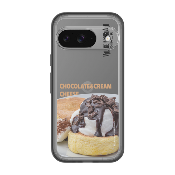 スリムプロテクションプレミアムケース［ ヴィレッジヴァンガードダイナー - チョコレート&クリームチーズパンケーキ ］