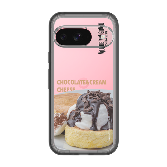 スリムプロテクションプレミアムケース［ ヴィレッジヴァンガードダイナー - チョコレート&クリームチーズパンケーキ ］