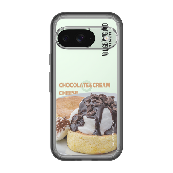 スリムプロテクションプレミアムケース［ ヴィレッジヴァンガードダイナー - チョコレート&クリームチーズパンケーキ ］