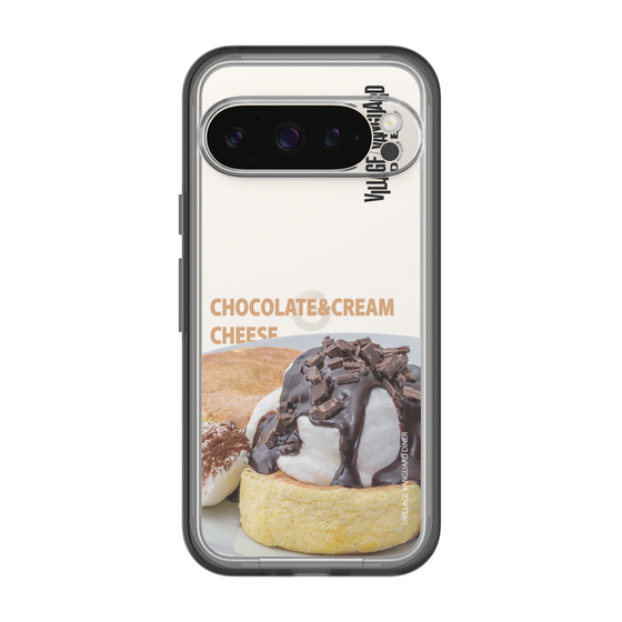 スリムプロテクションプレミアムケース［ ヴィレッジヴァンガードダイナー - チョコレート&クリームチーズパンケーキ ］