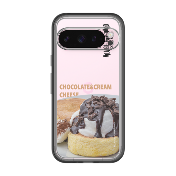 スリムプロテクションプレミアムケース［ ヴィレッジヴァンガードダイナー - チョコレート&クリームチーズパンケーキ ］