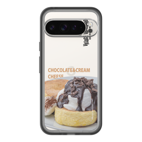 スリムプロテクションプレミアムケース［ ヴィレッジヴァンガードダイナー - チョコレート&クリームチーズパンケーキ ］