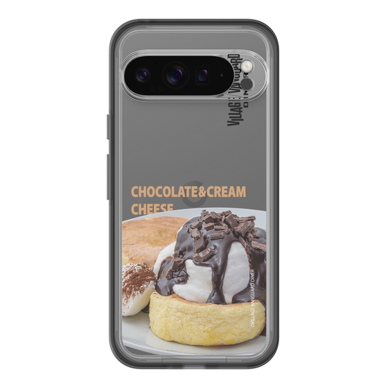 スリムプロテクションプレミアムケース［ ヴィレッジヴァンガードダイナー - チョコレート&クリームチーズパンケーキ ］